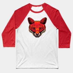 fox head Baseball T-Shirt